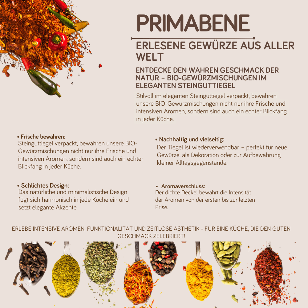 Bild von Bio Gewürzmischung Set 3x50g